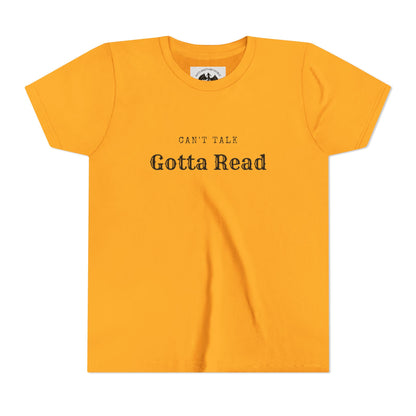 Can't Talk Gotta Read Children's Tee