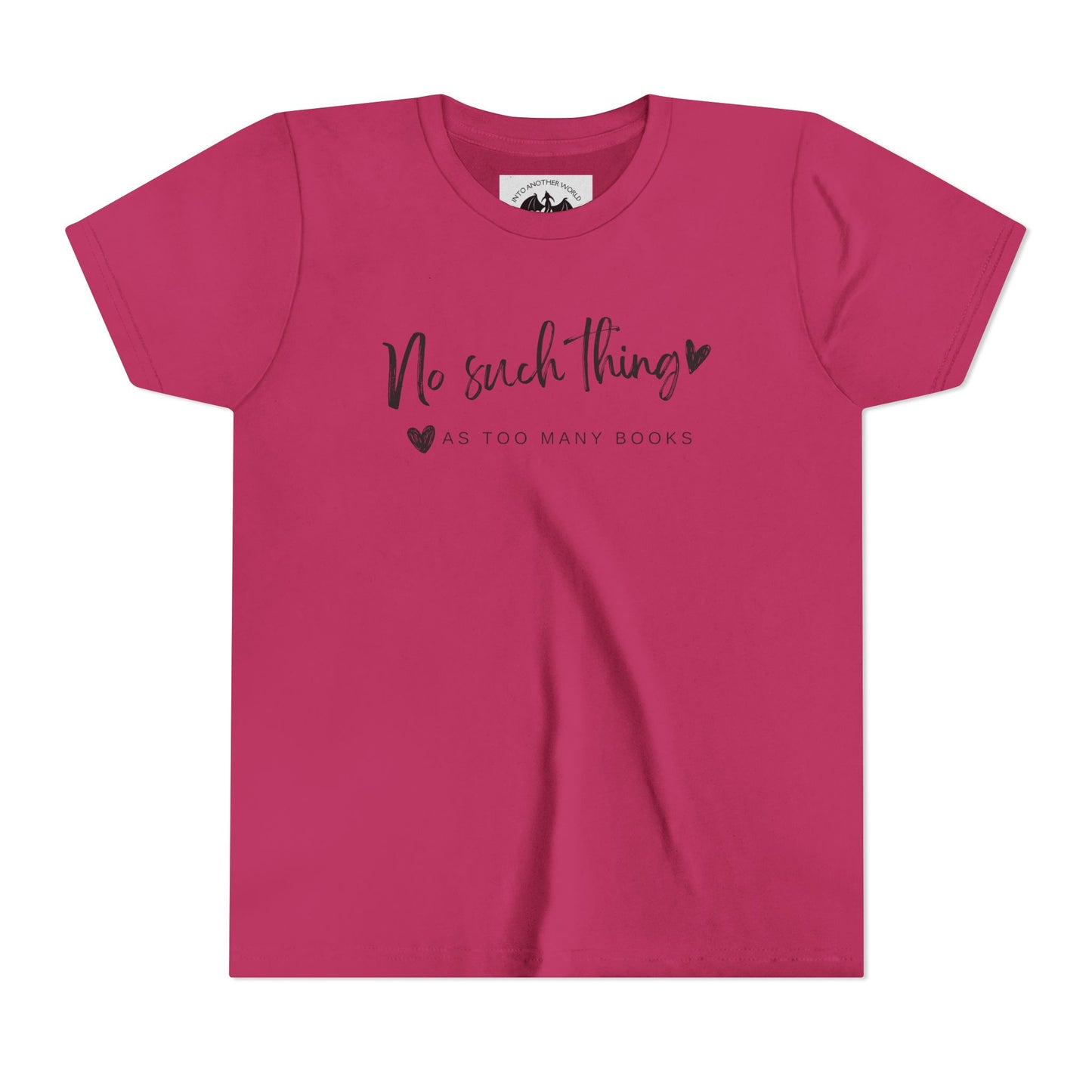 No Such Thing As Too Many Books Children's Tee