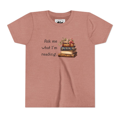 Ask Me What I'm Reading Children's Tee