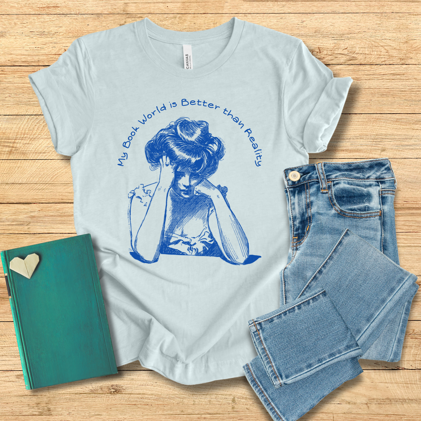 My Book World Is Better Than Reality Tee