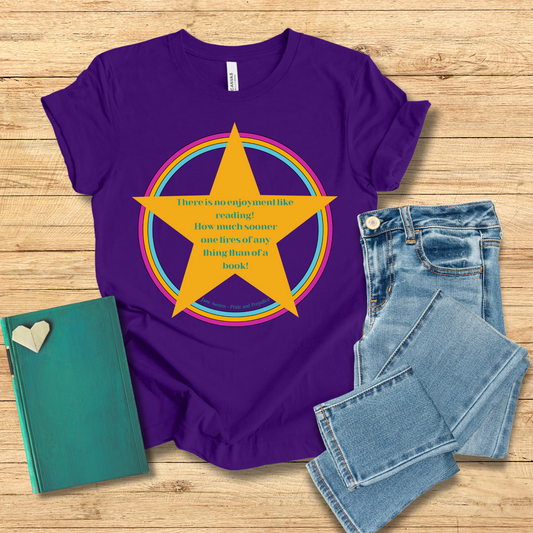No Enjoyment Like Reading Tee