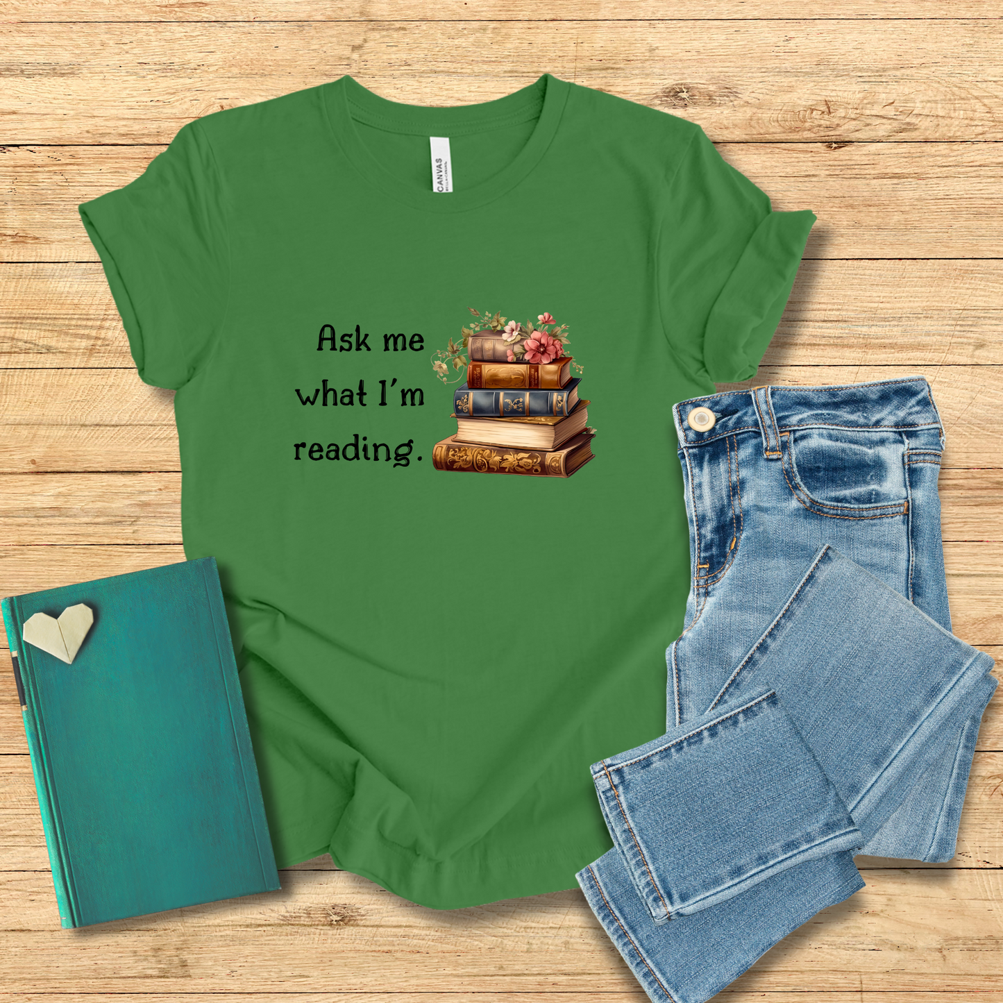 Ask Me What I'm Reading Tee