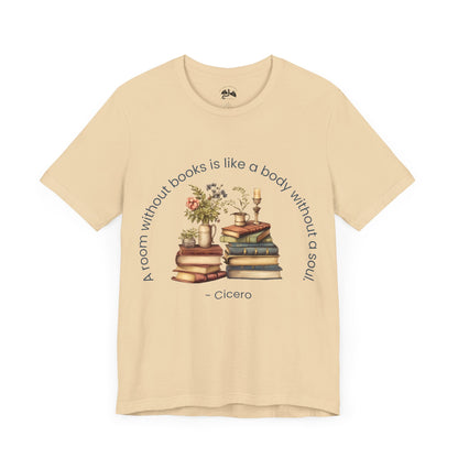 A Room Without Books Short Sleeve Tee