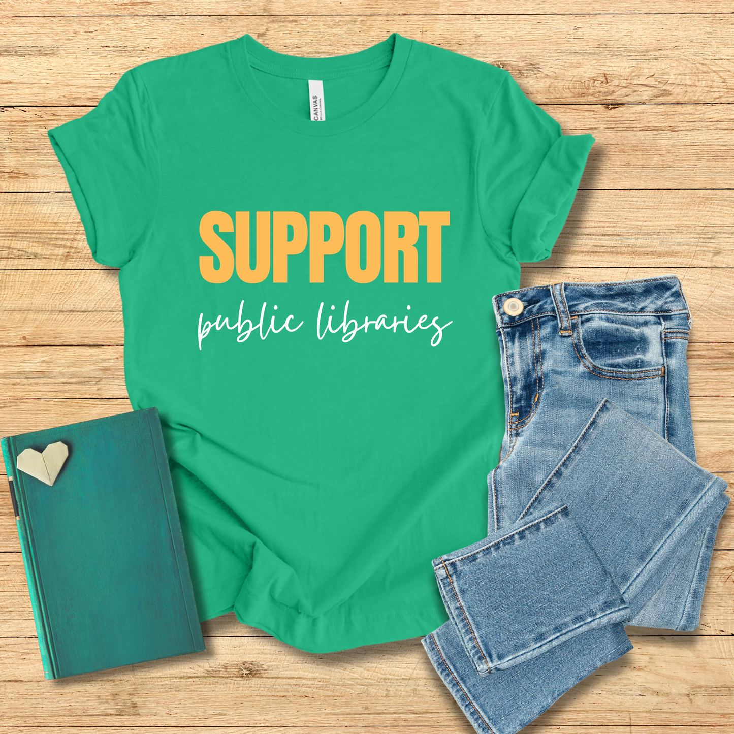 Support Public Libraries Tee