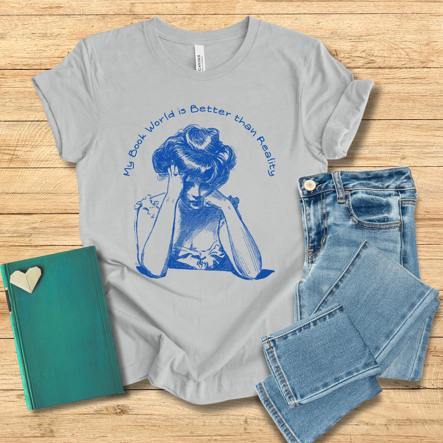 My Book World Is Better Than Reality Tee