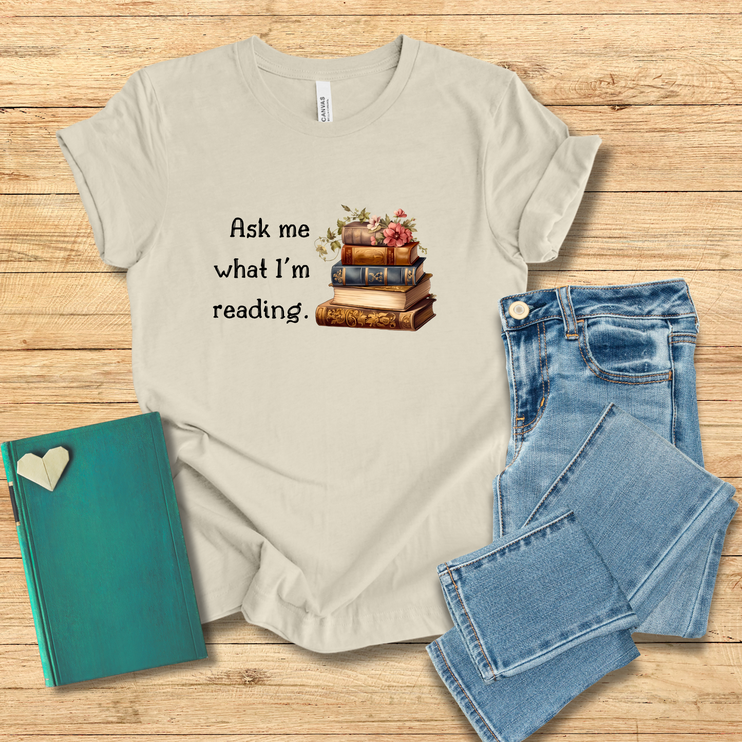 Ask Me What I'm Reading Tee