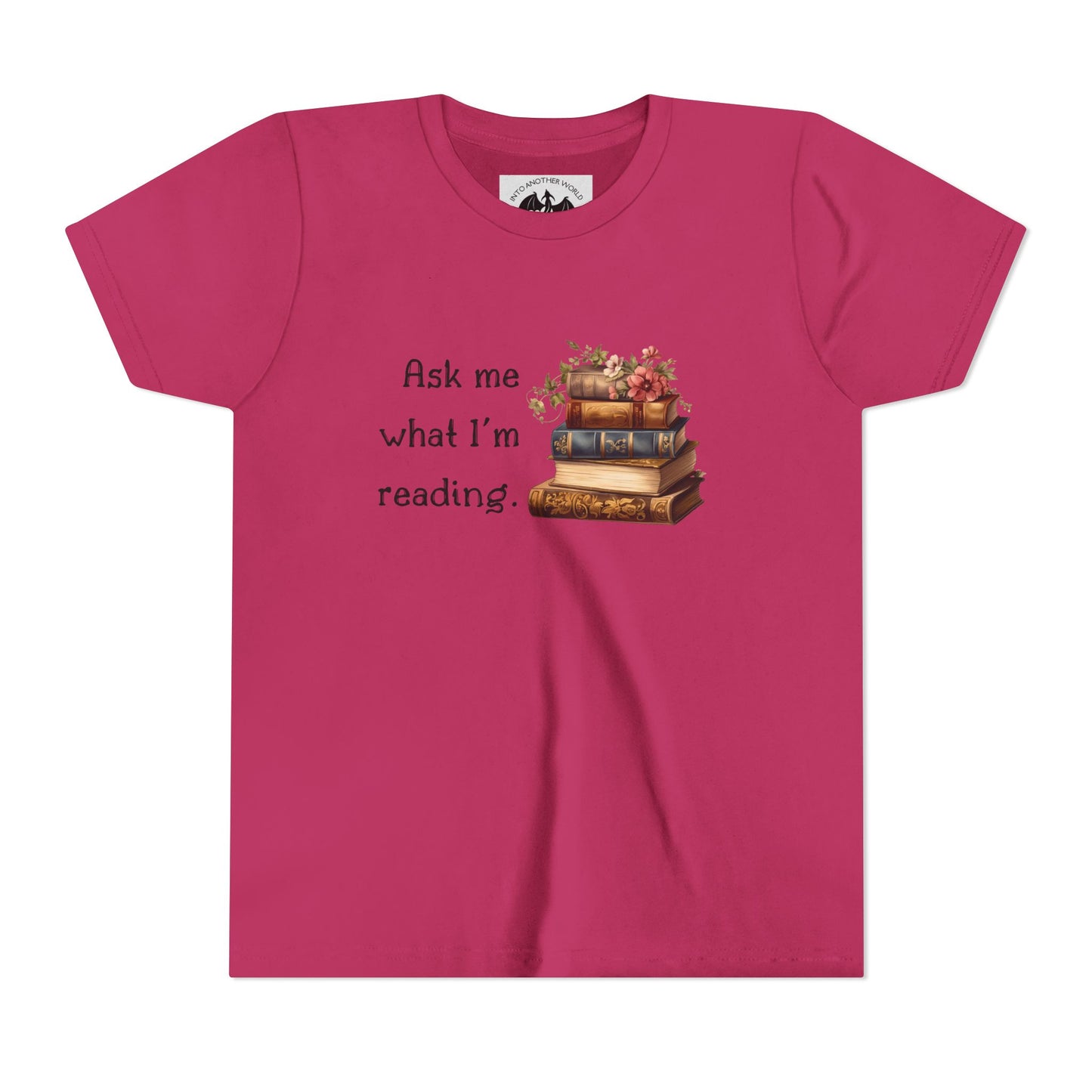 Ask Me What I'm Reading Children's Tee