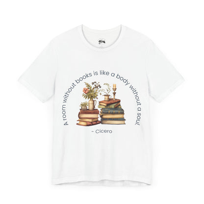 A Room Without Books Short Sleeve Tee