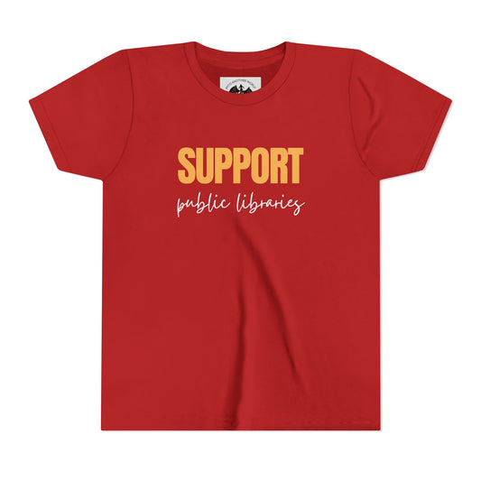Support Public Libraries Children's Tee