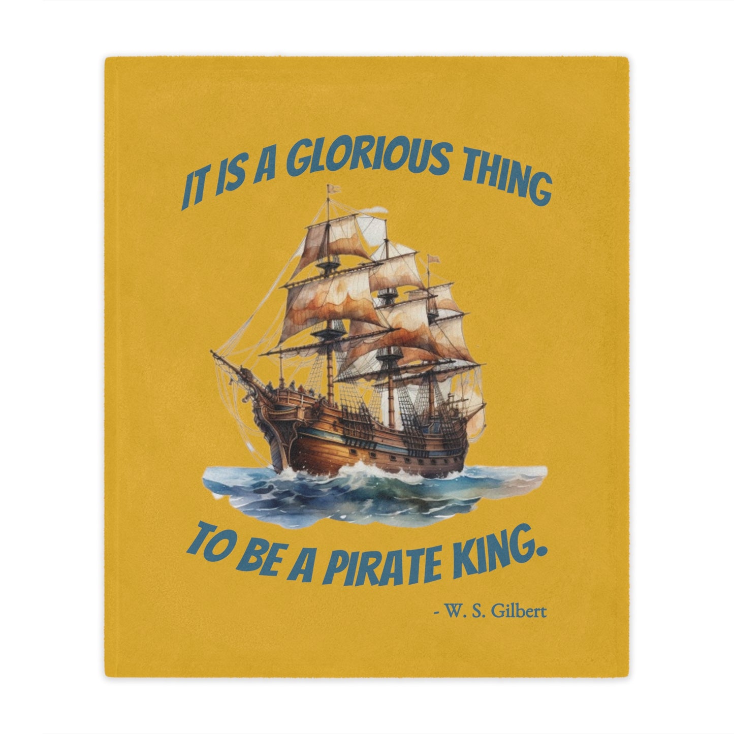 Pirates of Penzance Microfiber Blanket