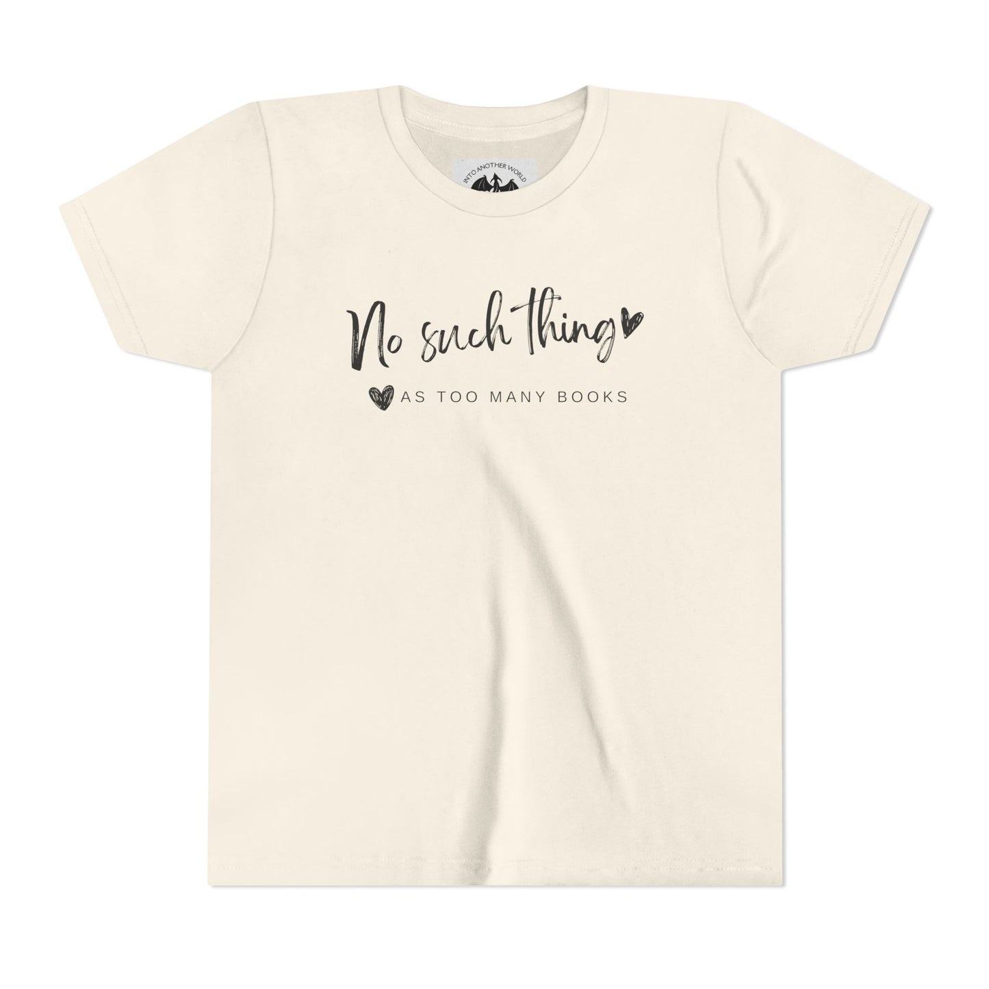 No Such Thing As Too Many Books Children's Tee