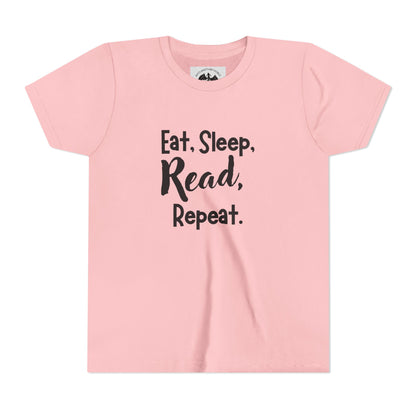 Eat, Sleep, Read, Repeat Children's Tee