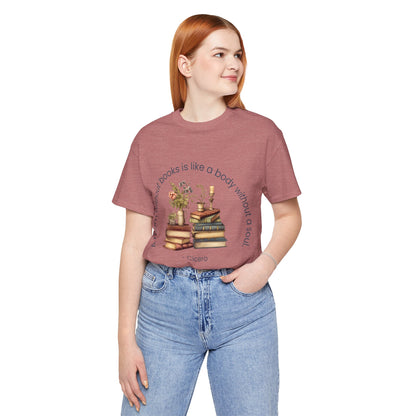 A Room Without Books Short Sleeve Tee