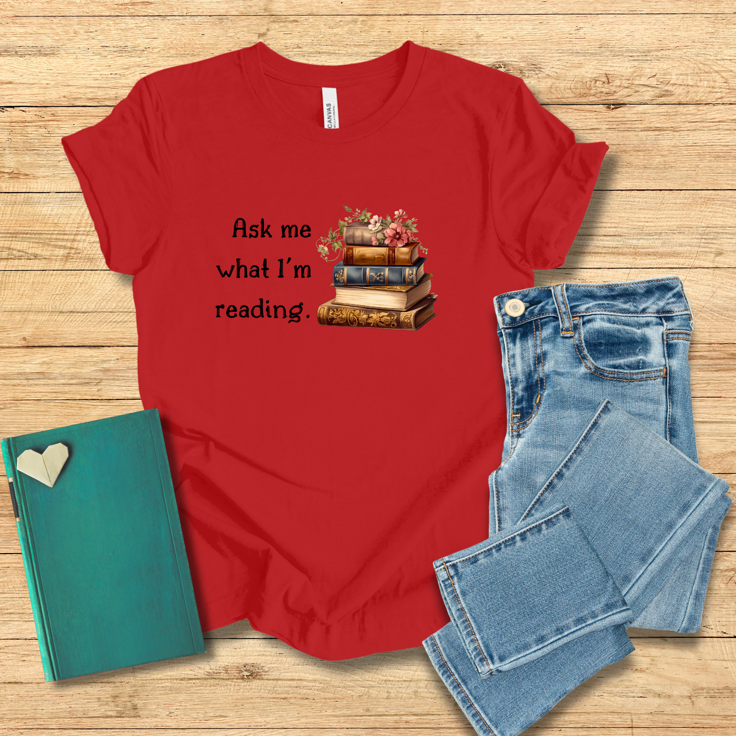 Ask Me What I'm Reading Tee