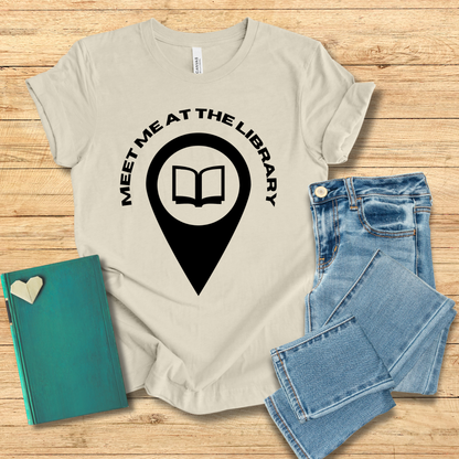 Meet Me At The Library Tee