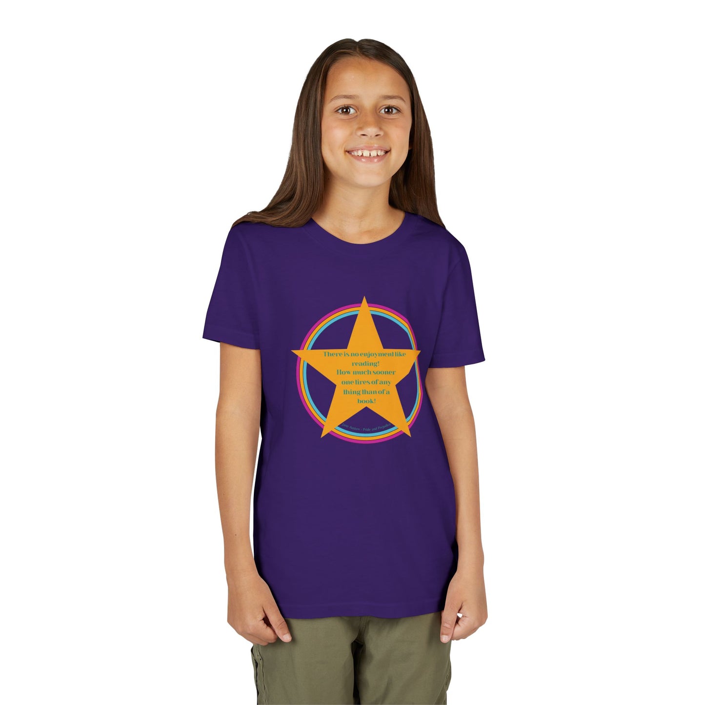 No Enjoyment Like Reading Children's Tee