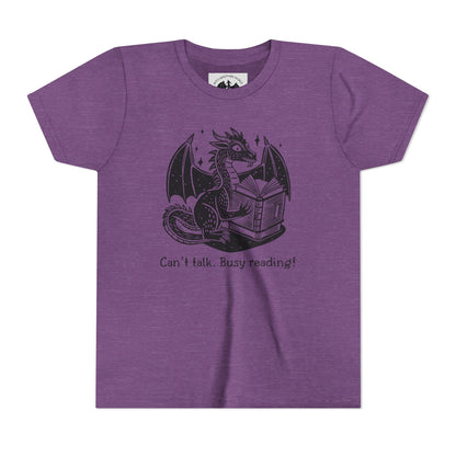 Can't Talk Busy Reading Dragon Children's Tee