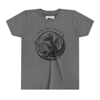 Ask Me What I'm Reading Dragon Children's Tee