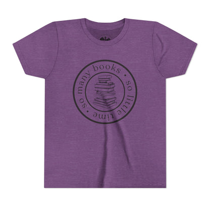 So Many Books So Little Time Children's Tee