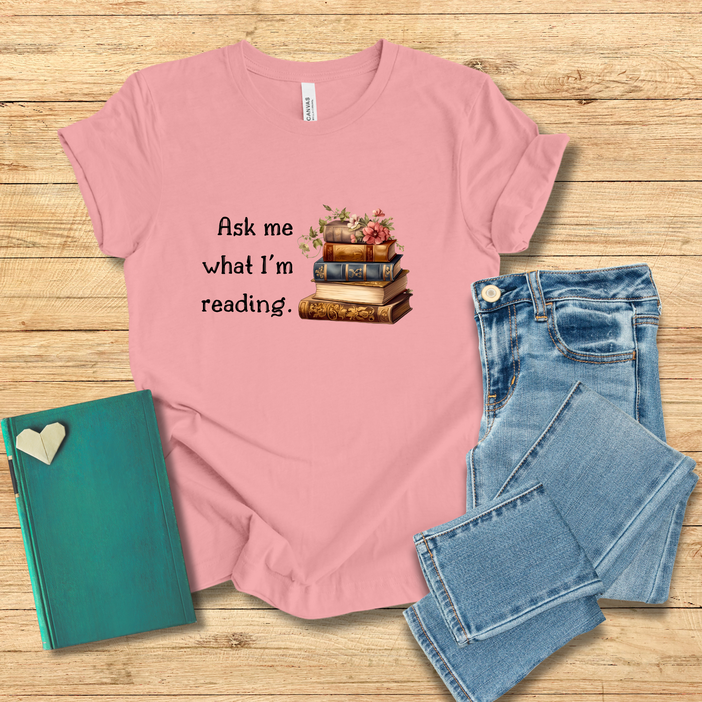 Ask Me What I'm Reading Tee