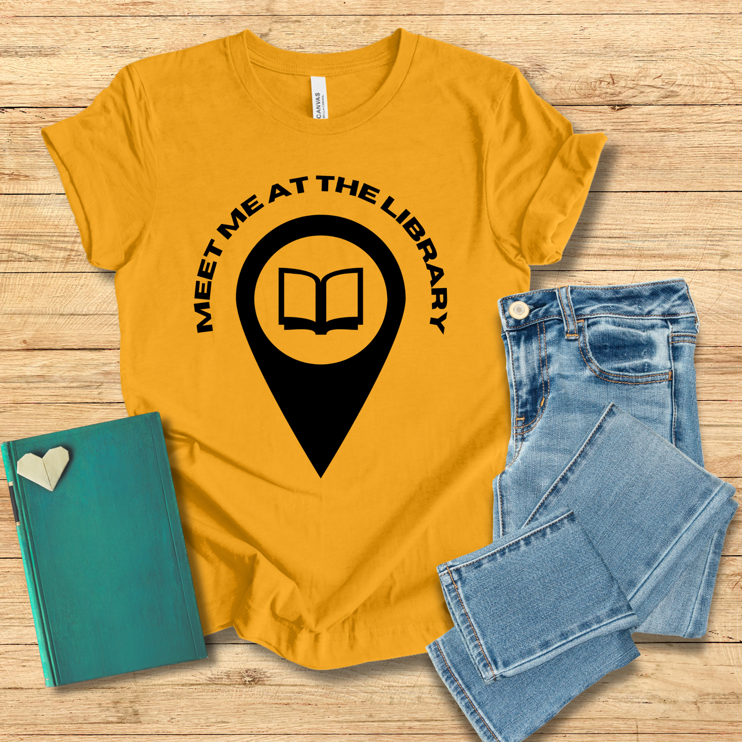 Meet Me At The Library Tee