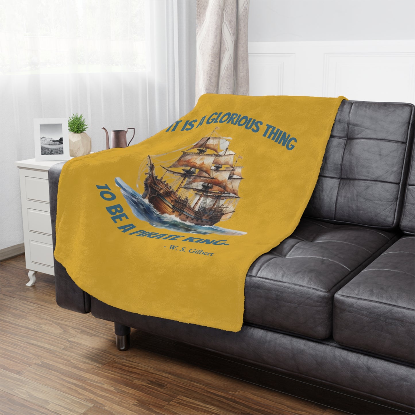 Pirates of Penzance Microfiber Blanket