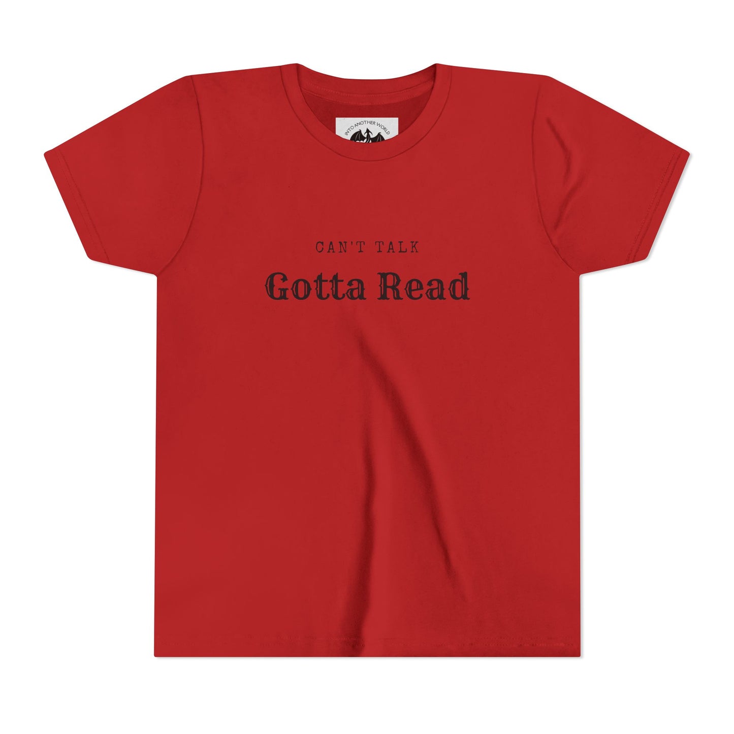Can't Talk Gotta Read Children's Tee