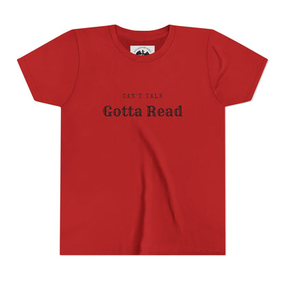 Can't Talk Gotta Read Children's Tee
