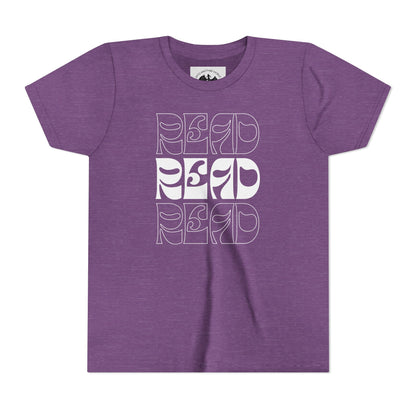White Lettering Read Children's Tee