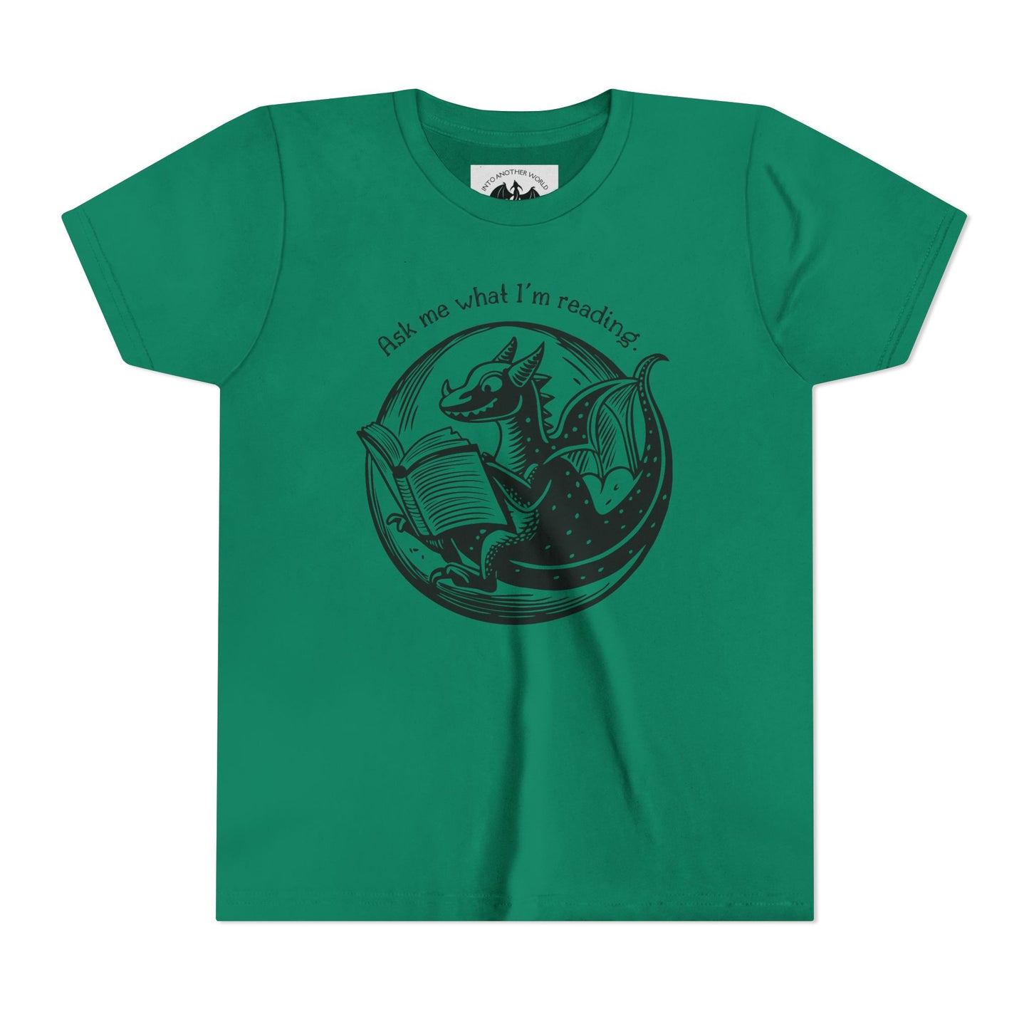 Ask Me What I'm Reading Dragon Children's Tee